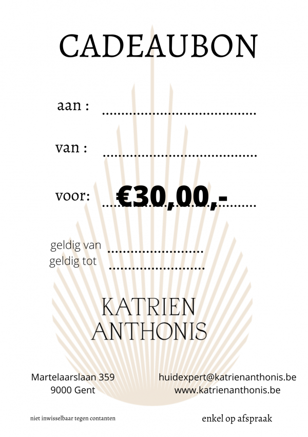 cadeaubon 30€